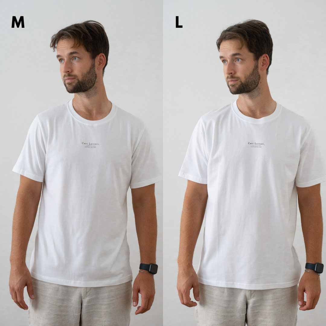Heavy Tee | Nero e Bianco