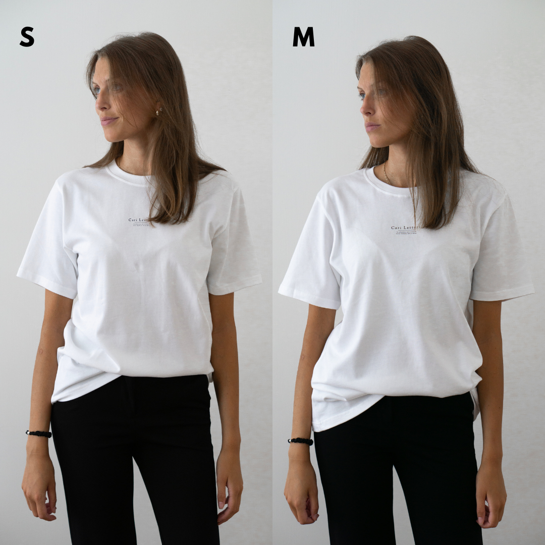 Heavy Tee | Nero e Bianco
