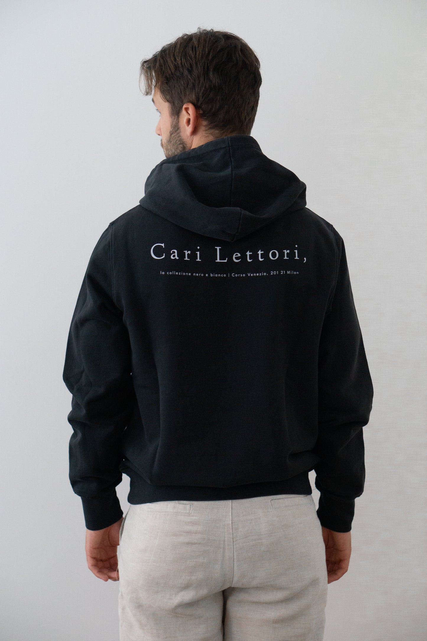 Heavy Hoodie | Nero e Bianco