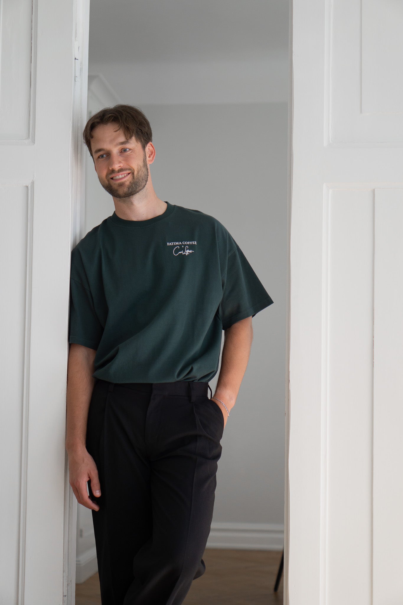 Oversized Tee | Fatima Coffee x Cari Lettori