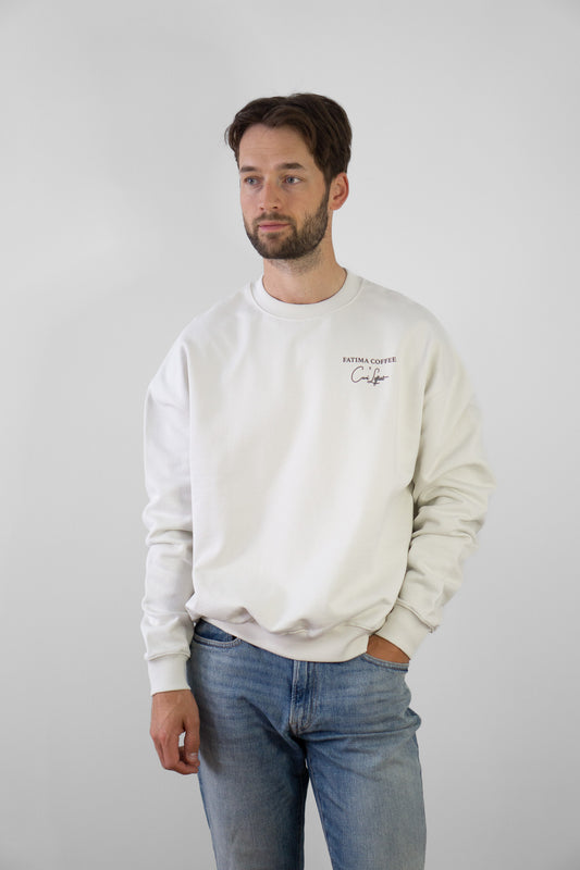Oversized Sweatshirt | Fatima Coffee x Cari Lettori