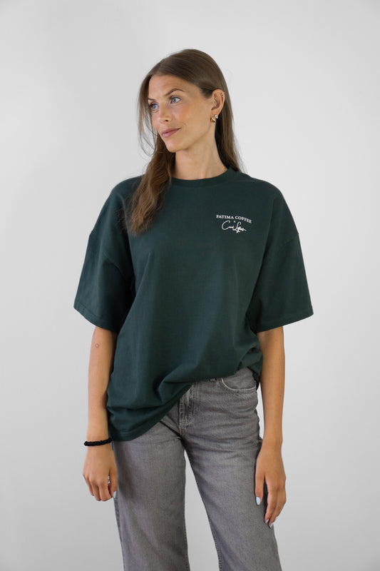 Oversized Tee | Fatima Coffee x Cari Lettori